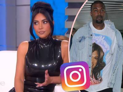 How Kim Kardashian Felt About Kanye West’s 24-Hour Instagram Suspension - perezhilton.com - city Sanction