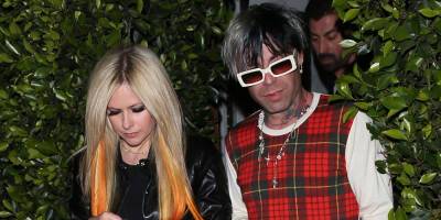 Avril Lavigne & Mod Sun Step Out For Event at Giorgio Baldi After Her New Album Drops - www.justjared.com - Los Angeles