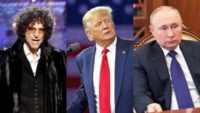 Howard Stern Rips Into Trump For Supporting ‘Animal Putin’: ‘He’s An Enemy of Humanity’ - hollywoodlife.com - Ukraine - Russia