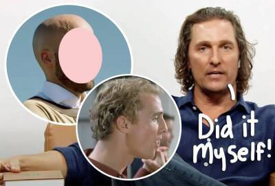 Matthew McConaughey Denies Hair Transplant Rumor -- Claims He Used THIS Unusual Technique To Grow Hair Back! - perezhilton.com - Texas - Alabama - Beverly Hills
