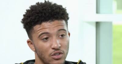 Jadon Sancho explains how he is 'learning' from his experienced Manchester United team-mates - www.manchestereveningnews.co.uk - Manchester - Germany - Sancho