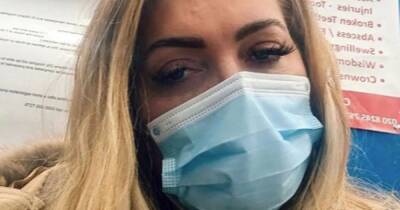 Aisleyne Horgan-Wallace rushed to hospital after being left 'hardly able to talk' - www.ok.co.uk