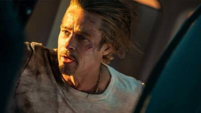 'Bullet Train': Brad Pitt Is on an Action Packed Train Ride in Star-Studded Trailer - www.etonline.com - Japan - Tokyo - county Pitt - county Bullock
