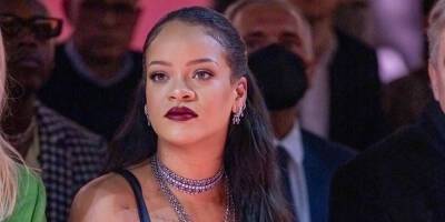 Paris Fashion Week - Bernard Arnault - Rihanna Goes Viral for Two Word Response to Being Told She's Late for Dior Fashion Show - justjared.com