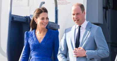 Kate and William match in blue as they arrive in Belize for tour after cancelling first stop - www.ok.co.uk - Belize
