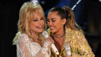 Dolly Parton Wants To Record A Rock Album Have Goddaughter Miley Cyrus Contribute - hollywoodlife.com