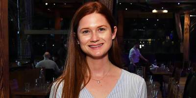 'Harry Potter' Star Bonnie Wright Marries Boyfriend Andrew Lococo - See Her Unique Ring! - www.justjared.com