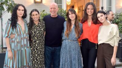 Demi Moore Commemorates Bruce Willis' Birthday With Adorable Post Celebrating Their 'Blended Family' - www.etonline.com