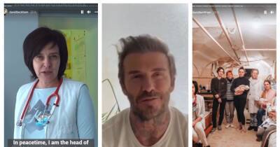 David Beckham hands control of Instagram account to Ukrainian doctor 'risking her life' to help new mums - www.manchestereveningnews.co.uk - Manchester - Ukraine - Russia