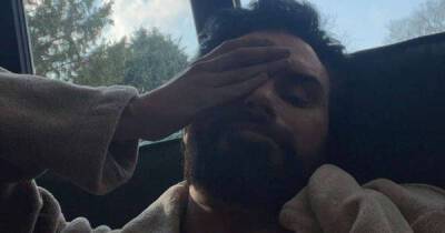 Rylan Clark shares hilarious hungover snap as he woke up with ‘chicken select stuck to his face’ after emotional message about being single - www.msn.com