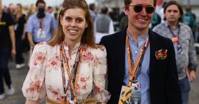 Princesses Eugenie and Beatrice beam at Bahrain Grand Prix with their husbands - www.ok.co.uk - California - Bahrain