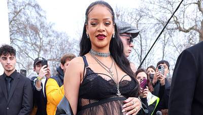 Rihanna shows Off Close-Up Of Baby Bump Admits She’s ‘Preggo AF’ In New Video - hollywoodlife.com - New Jersey