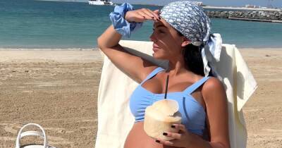 Pregnant Celebrities Showing Their Bare Bumps in Bathing Suits in 2022: Photos - www.usmagazine.com - California - state North Dakota - county Bath