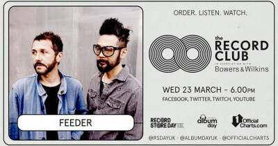 Feeder's Grant Nicholas will guest on The Record Club to discuss new album Torpedo - www.officialcharts.com