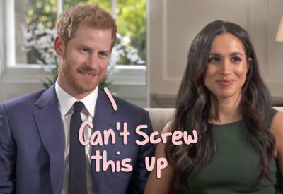 Prince Harry Was Convinced Meghan Markle 'Was Going To Dump' Him If He Didn't Stand Up To Media: SOURCE - perezhilton.com