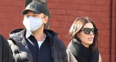 Leonardo DiCaprio & Girlfriend Camila Morrone Couple Up for Rare Day Out in NYC - www.justjared.com - Los Angeles - New York