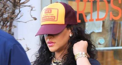 Rihanna Spends the Day Shopping for Baby Clothes in L.A. - www.justjared.com - Los Angeles