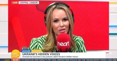 Amanda Holden shares heartbreaking messages with a Ukrainian mum caught in conflict - www.ok.co.uk - Britain - Ukraine - Russia - Poland