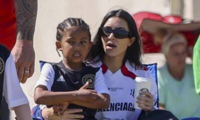 Kim Kardashian is a soccer mom! Star supports her son Saint in his recent game [PHOTOS] - us.hola.com - Los Angeles - Miami