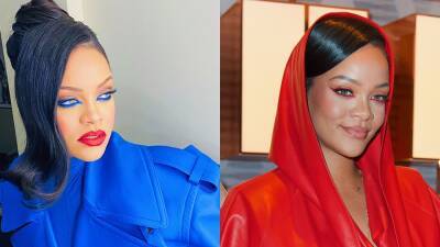 Rihanna Makes a Case for Matching Your Eye Look to Your Outfit - www.glamour.com