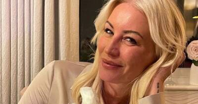 Inside Denise Van Outen's luxurious dinner party for friends with private chef - www.ok.co.uk - county Scott