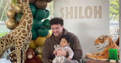 Inside Rak-Su's Myles Stephenson and Keli Hall's safari-themed birthday party for baby Shiloh - www.ok.co.uk