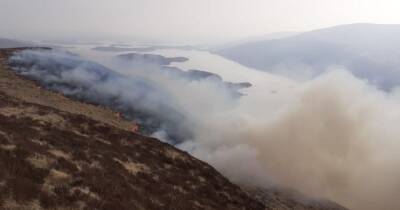 Ben Lomond wildfire rages on after blaze started by 'dropped cigarette' - www.dailyrecord.co.uk - Scotland