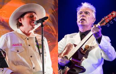 John Lennon - David Byrne - Mike Myers - Watch Arcade Fire and David Byrne cover Plastic Ono Band’s ‘Give Peace A Chance’ at Ukraine benefit show - nme.com - New York - Ukraine
