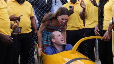 Kate Middleton and Prince William Have 'Cool Runnings' Moment in Jamaican Bobsled, Go Scuba Diving - www.etonline.com - city Kingston - Jamaica