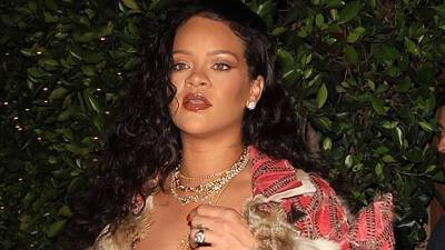 Rihanna Breaks Silence On Mysterious Diamond Ring After Sparking Engagement Speculation — Watch - hollywoodlife.com