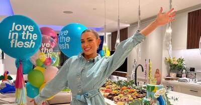 Zara McDermott throws lavish party to celebrate launch of new show Love In The Flesh - www.ok.co.uk - county Love