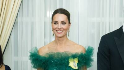 Kate Middleton Styled a Green Princess Dress With Emeralds Borrowed From the Queen - www.glamour.com - Saudi Arabia - Belize