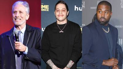 Jon Stewart Defends Pete Davidson Amid ‘Explosive’ Kanye Drama: He’s ‘Doing As Best You Can’ - hollywoodlife.com - New York - Jersey - Houston - Boston