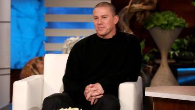 Channing Tatum Says His 'Lost City' Look Was Inspired by Brad Pitt - www.etonline.com - county Pitt - city Lost - county Bullock