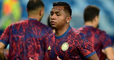 Alfredo Morelos - Giovanni Van-Bronckhorst - Alfredo Morelos in Rangers injury sweat for Celtic clash as 'muscle overload' rules him out for Colombia - dailyrecord.co.uk - USA - Colombia - Qatar - Bolivia