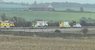 Driver dies after car crashes into lorry on major Scots road - www.dailyrecord.co.uk - Scotland