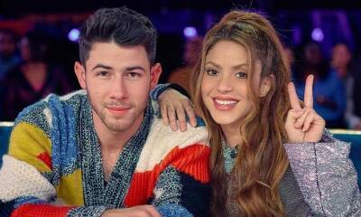 Nick Jonas - Gerard Pique - Liza Koshy - Shakira and Nick Jonas are ‘partners in crime’ on the set of Dancing With Myself - us.hola.com