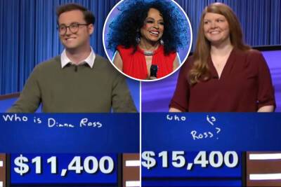 ‘Jeopardy!’ contestants apologize to Diana Ross for supreme age insult - nypost.com