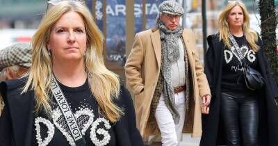 Penny Lancaster, 51, steps out with dapper husband Rod Stewart, 77 - www.msn.com - Britain - New York