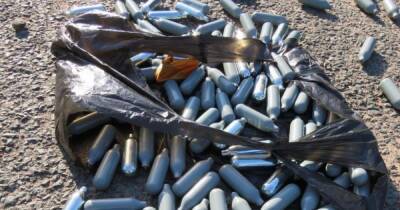 Man fined after he was caught on CCTV dumping dozens of nitrous oxide cannisters - www.manchestereveningnews.co.uk - Manchester