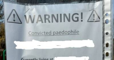 "I thought he was a bit odd": Neighbours disturbed after 'secretive' paedophile outed on playground posters - www.manchestereveningnews.co.uk