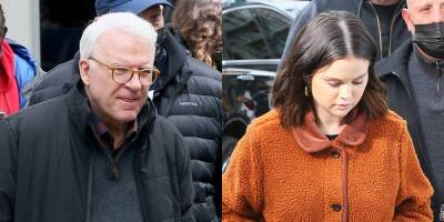 Selena Gomez & Steve Martin Get to Work on the Set of 'Only Murders in the Building' - www.justjared.com - New York
