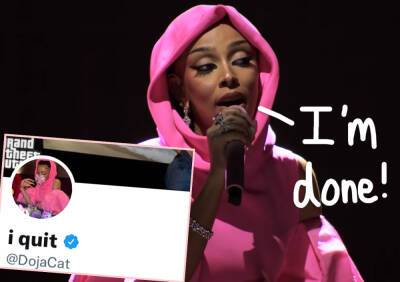 Is Doja Cat OK?? Performer Goes OFF On Twitter After Fan Feud, Says She’s Quitting Music! - perezhilton.com - Brazil - Paraguay