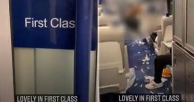 First class fury as Manchester train passengers hurl napkins, cups and straws everywhere - www.manchestereveningnews.co.uk - Manchester - city Sheffield