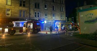 Fire in Edinburgh street as crews tackle blaze in early hours - www.dailyrecord.co.uk - Scotland - Beyond