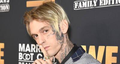Aaron Carter Gets Butterfly Tattoo on His Face to Honor Late Sister Leslie - www.justjared.com - Laos