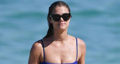 Nina Agdal Rocks Blue Bikini While Celebrating 30th Birthday in Miami! - www.justjared.com - Miami - Florida
