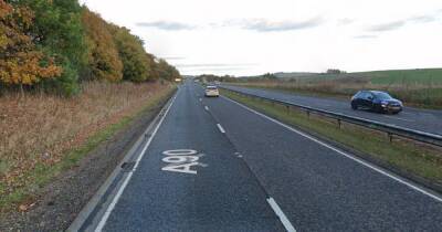 Girl, 7, and woman airlifted to hospital after two-car crash on A90 - www.dailyrecord.co.uk - Scotland