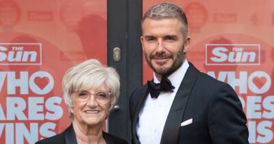 David Beckham shares incredible throwbacks as a teen as he marks Mother's Day - www.ok.co.uk - Manchester - city Sandra