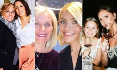 14 sweet Mother's Day celebrity tributes: from Holly Willoughby to Victoria Beckham - hellomagazine.com